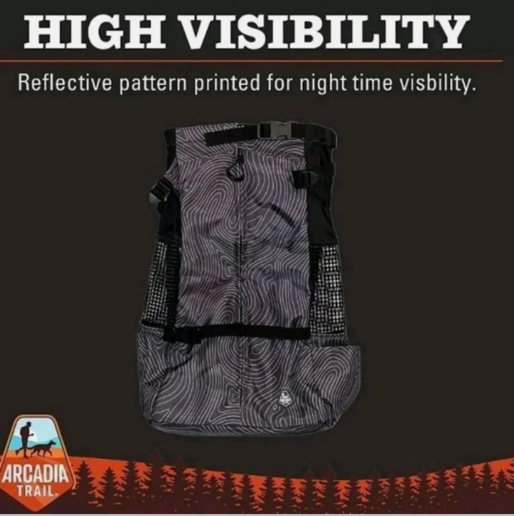 ACADIA TRAIL BACKPACK DOG CARRIER Size Medium EUC